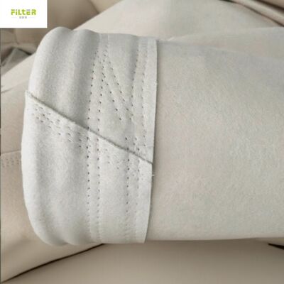 Refuerzo de 100 mm Bolsa de filtro de poliéster industrial Nomex Nomex