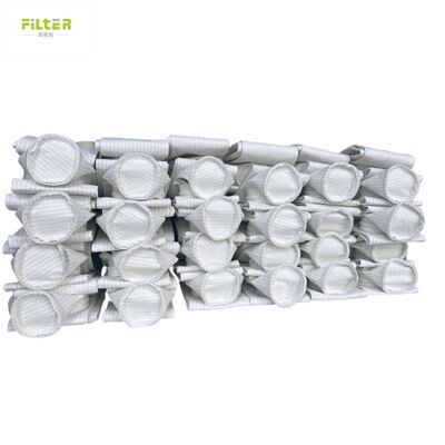 Bolsas de filtro de fieltro industrial de poliéster Nomex PTFE PPS P84 Fibra de vidrio para la recolección de polvo en plantas de cemento, minas de carbón, plantas siderúrgicas e industrias relacionadas