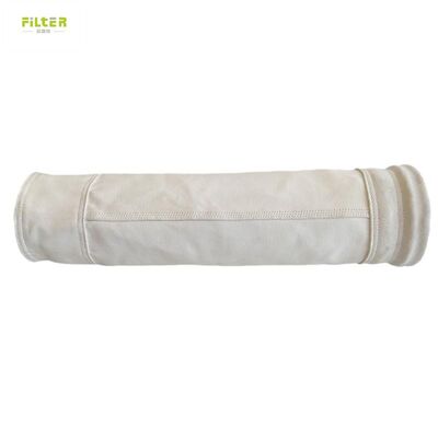 Larga vida P84 Poliéster de aramida PPS Bolsa de filtro PTFE para planta de acero