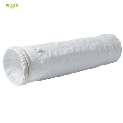 Larga vida P84 Poliéster de aramida PPS Bolsa de filtro PTFE para planta de acero