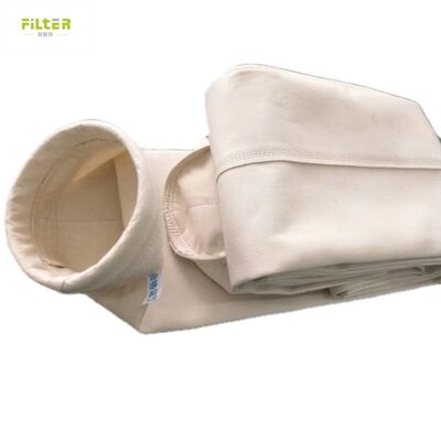Bolsas de filtro PTFE P84 de larga duración hechas de tela de filtro P84 GSM 550 para diversos sistemas industriales de recolección y filtración de polvo