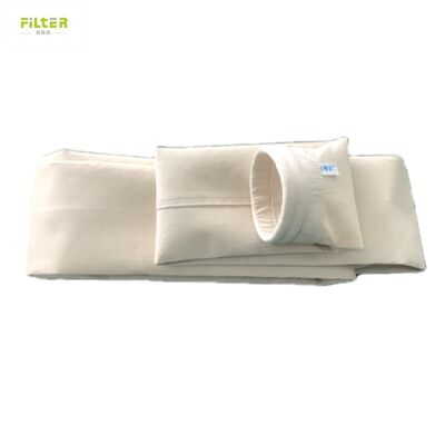 Bolsas de filtro PTFE P84 de larga duración hechas de tela de filtro P84 GSM 550 para diversos sistemas industriales de recolección y filtración de polvo