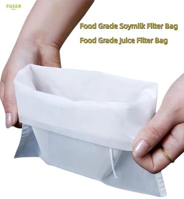 Bolsa de filtro de pulpa de cuerda de tracción a prueba de fugas para extracción de jugo y elaboración de leche de soja