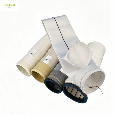 Industrial Grade Baghouse Filter Bags Featuring Needle Punched Polyester Felt and Reinforced Bottom for Dust Filtration Performance