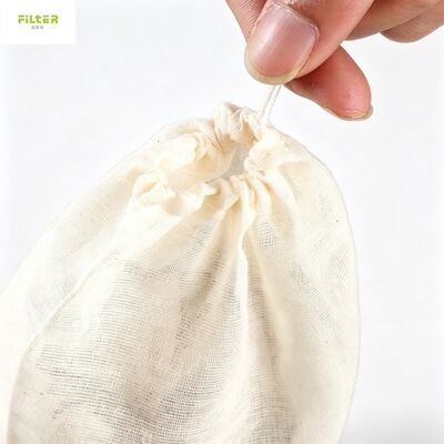 Bolsas de filtro de nailon de grado alimenticio, bolsa coladora reutilizable de malla fina para leche de soja, leche de nueces