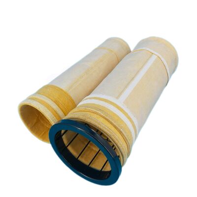Bolsa de filtro de polvo de poliimida P84 para sistema de eliminación de polvo de gases de combustión