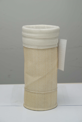 Bolsa de filtro de aceite y repelente de agua Nomex para planta de acero / planta de cemento