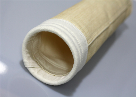 Bolso de filtro profesional de Nomex de la membrana de PTFE 450GSM~550GSM anti - abrasión
