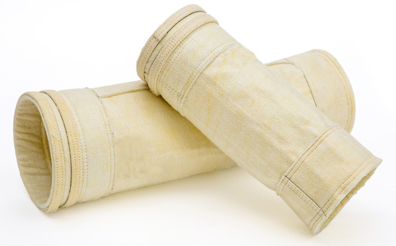 La aguja bolso/800GSM de filtro de la fibra de vidrio de la membrana de PTFE sentía bolsos de filtro