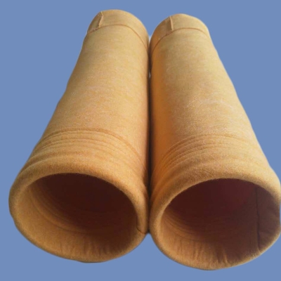 bolso del filtro de aire del colector de polvo de los bolsos de filtro de 550GSM Baghouse P84 con la membrana de PTFE