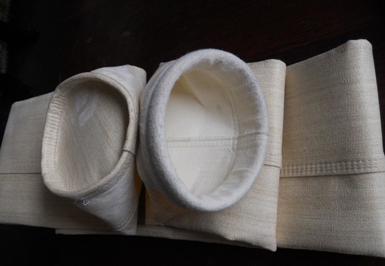 Bolso de filtro tejido no- de encargo de Nomex 450GSM~550GSM para la planta de Asphlt
