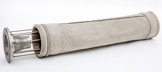 Bolsos de filtro del reemplazo del colector de polvo del bolso de filtro de la fibra de vidrio de Baghouse FMS