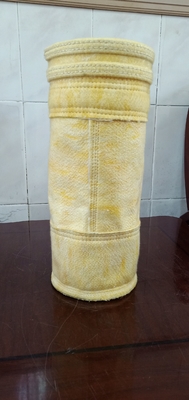 Lanzamiento excelente de la torta del polvo de los bolsos de filtro de membrana de Ptfe de los bolsos de filtro del fieltro de la eficacia alta P84