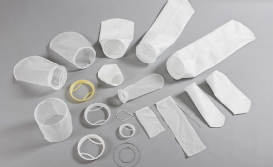 El bolso de filtro líquido de nylon de 400 mallas modificó el tamaño para requisitos particulares para el hilo de coser de la industria de pinturas/el caliente-derretimiento