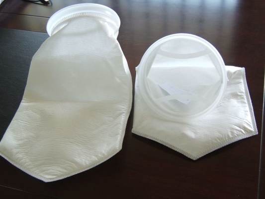 Industria petroquímica 400 tamaño modificado para requisitos particulares fieltro de la aguja del bolso de filtro del micrón PTFE