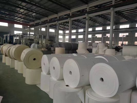 Fibra media de la fibra de vidrio del álcali de los bolsos de filtro del reemplazo del colector de polvo de la eficacia alta