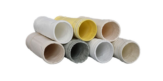 Anti - fieltro de la aguja de Nomex Aramid de los bolsos de filtro de membrana de Ptfe de la abrasión