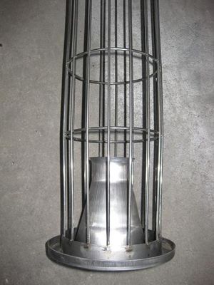 Las jaulas das alta temperatura del colector de polvo con Venturi modificaron tamaño para requisitos particulares