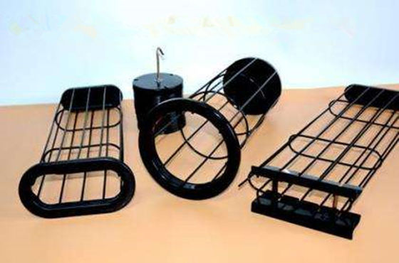 El tipo superficie lisa de la estrella de las jaulas del colector de polvo previene el bolso de daño