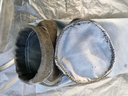 Bolsos de filtro des alta temperatura de la fibra de vidrio media del álcali para el colector de polvo