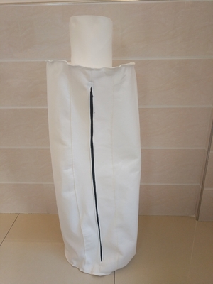 Vagos blancos modificados para requisitos particulares del filtro del poliéster, bolso de filtro del polvo del tratamiento de aguas