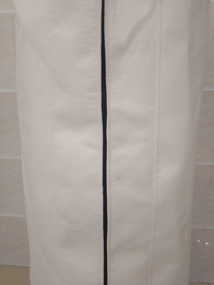 Bolso de filtro líquido del poliéster blanco 0.1~2500um por encargo con la cremallera