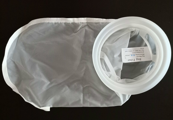 Lazo colgante bolso de filtro líquido de 250 micrones con la costura