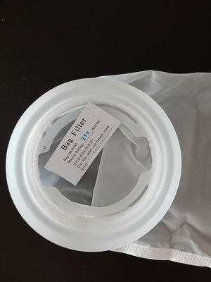 Bolso de filtro líquido de nylon de costura de 250 micrones de la piscina