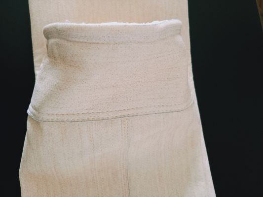 Bolso de filtro de Aramid del colector de polvo de SS304 Sanpband 550gsm