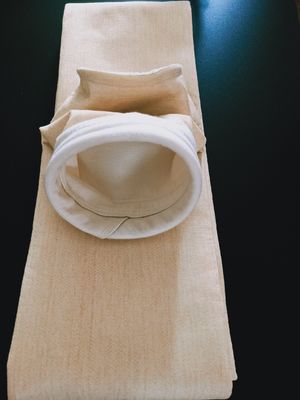 Bolso de filtro de Aramid del colector de polvo de SS304 Sanpband 550gsm