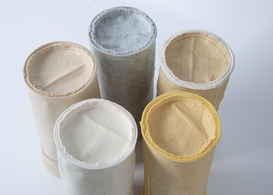 Bolso de filtro industrial del cemento del colector de polvo del bolso de filtro de Nomex Aramid
