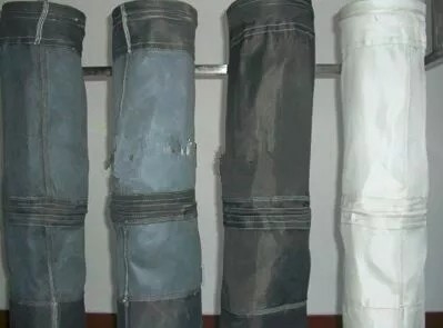 SS304 bolso de filtro de la fibra de vidrio del cemento del grueso del anillo 2.5m m