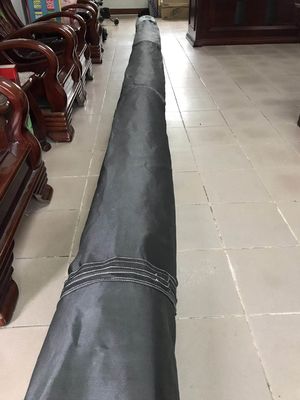 SS304 bolso de filtro de la fibra de vidrio del cemento del grueso del anillo 2.5m m