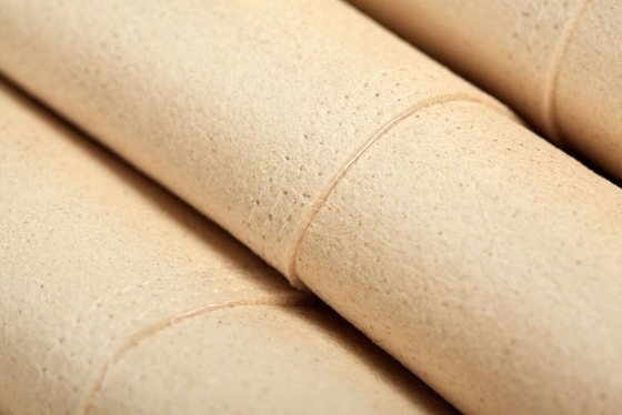 Fibras PPS de Aramid bolsos de filtro esmaltados 5 micrones de la pintura del final para el filtro de bolso