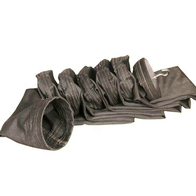 630GSM 7 bolso de filtro de alta temperatura de la fibra de vidrio del grado RABH de los anillos 260 para la central eléctrica