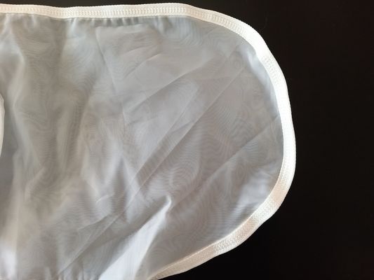 Mesh Liquid Filter Bag de nylon redondo 300 micrones con el anillo plástico