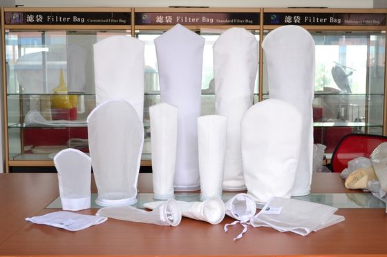 bolso de filtro de nylon del derretimiento caliente del polipropileno 125Micron para la filtración líquida