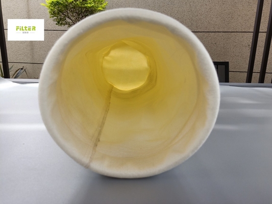 Bolso de filtro de acrílico del poliéster 550GSM para resistente alcalino del colector de polvo