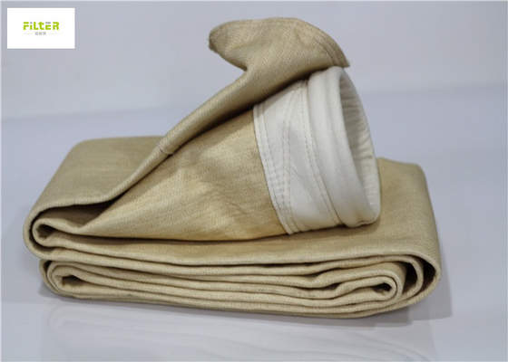 Bolsos de filtro de acrílico 500GSM para el ácido anti industrial químico del colector de polvo