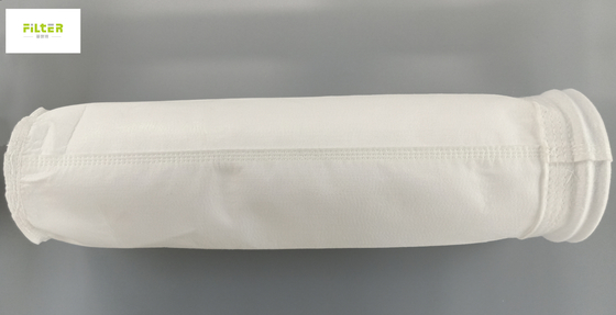 Bolso de filtro resistente del poliéster del álcali en la abrasión anti de la eliminación del polvo