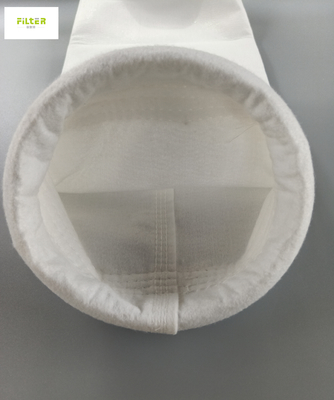 Bolso de filtro industrial del poliéster de 500GSM 550GSM para el colector de polvo
