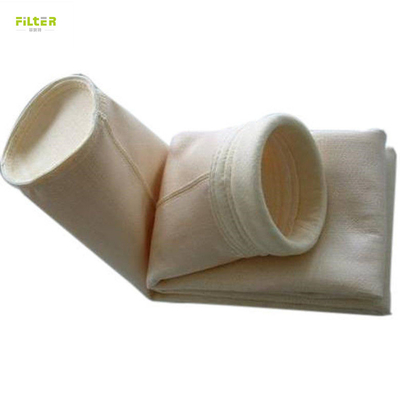 La aguja de acrílico de Nomex del poliéster sentía el bolso de filtro 550GSM para el polvo industrial