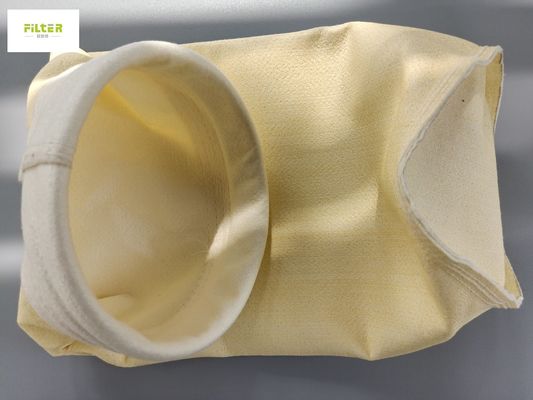 La aguja de acrílico de Nomex del poliéster sentía el bolso de filtro 550GSM para el polvo industrial
