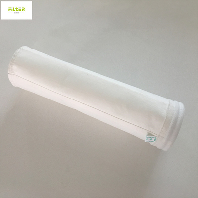 Bolso de filtro no tejido del poliéster para el colector de polvo de la planta del cemento