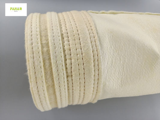 El bolso de filtro de la fibra de vidrio de la armadura llana PTFE cubrió 746G/M2 modificado para requisitos particulares