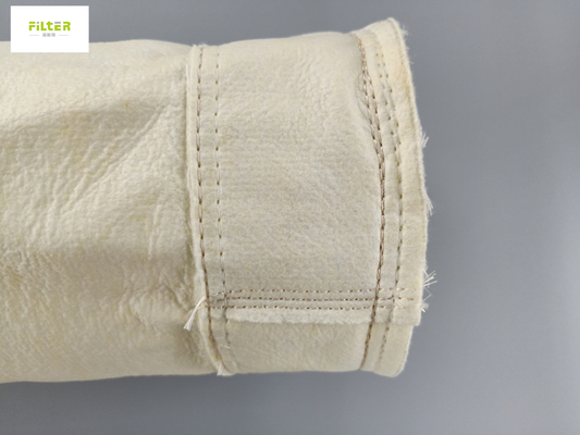 Membrana del bolso de filtro de la fibra de vidrio 750GSM PTFE para la planta siderúrgica de la planta del cemento