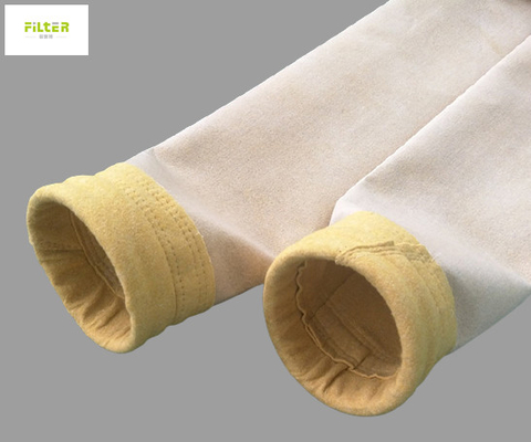 Resistente alcalino de alta temperatura del bolso de filtro de la aguja de la fibra de vidrio