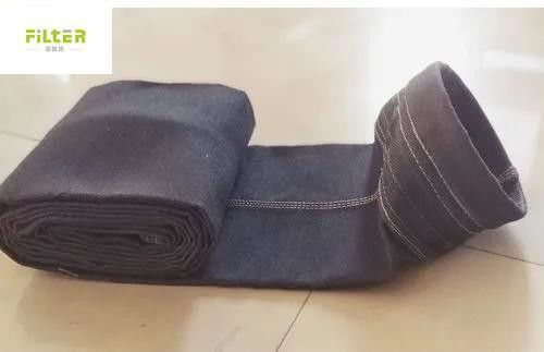 Resistente alcalino de alta temperatura del bolso de filtro de la aguja de la fibra de vidrio