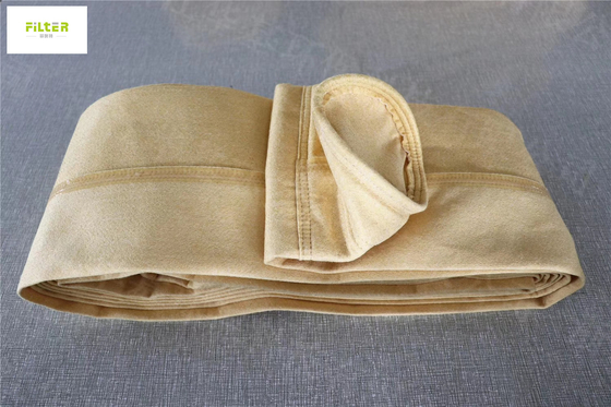 Polvo que limpia la eficacia alta de los bolsos de filtro de Nomex Aramid industrial