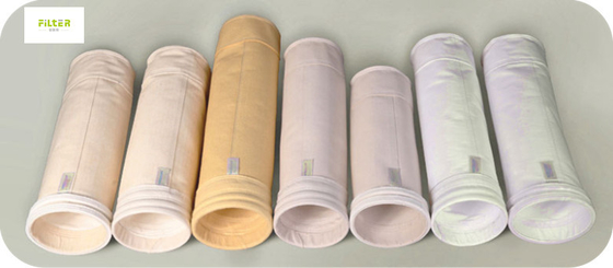 Acrílico sentido aguja de Aramid PPS PTFE del poliéster del bolso de filtro del colector de polvo